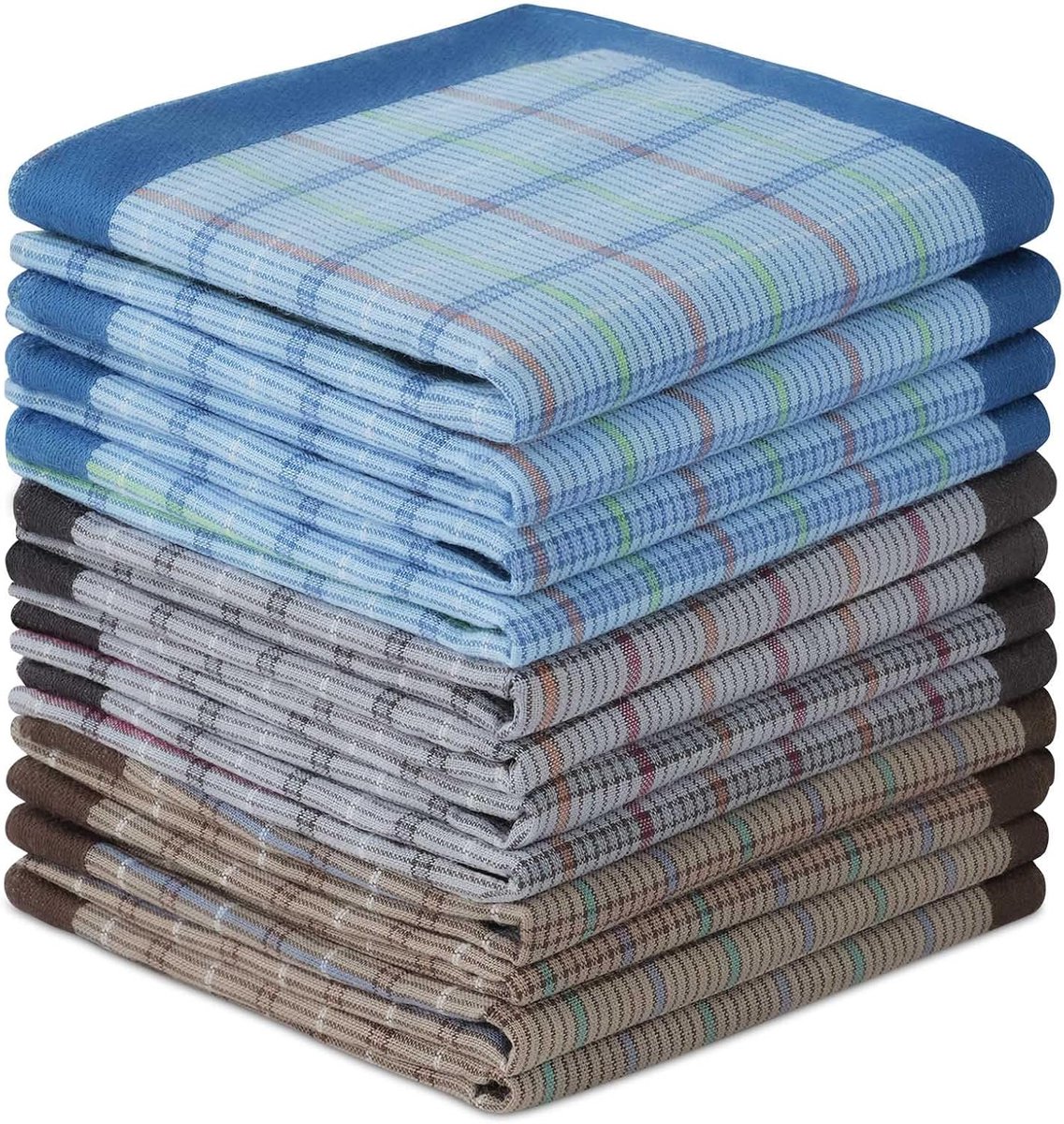 Zakdoeken, premium zachte herenzakdoeken, klassiek geruit patroon pochet, meerdere stijlen kleuren, voor bruiloften, bal, feest, cadeau voor mannen