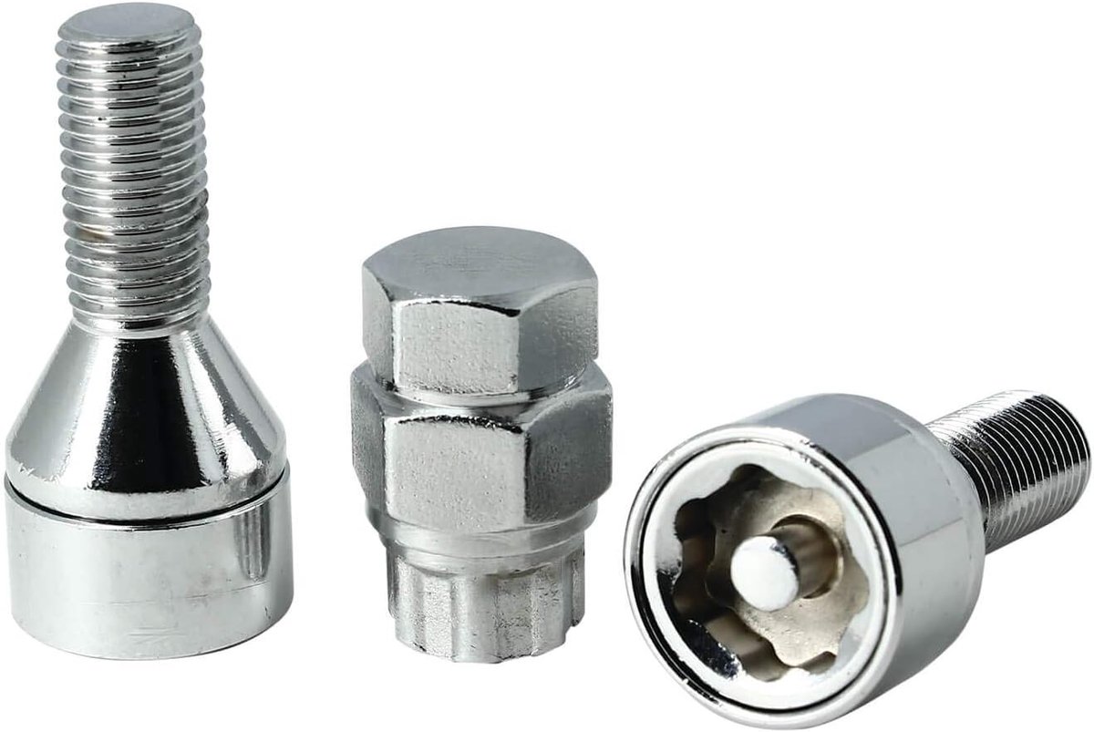 Bouten, M14 x 1.25, L27, T17, meerkleurig