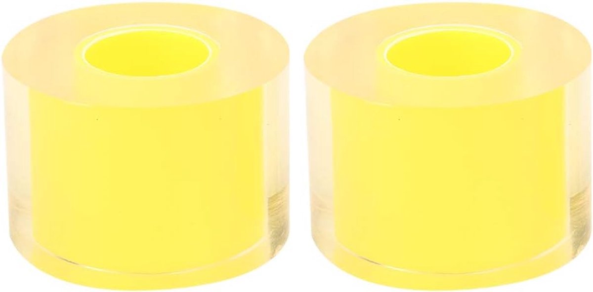 Beschermfolie voor horloges (2 stuks, 50 mm) – Transparante, krasbestendige antistatische PVC-beschermfolie voor horlogebanden en sieraden, universeel passend, schokbestendig, ma