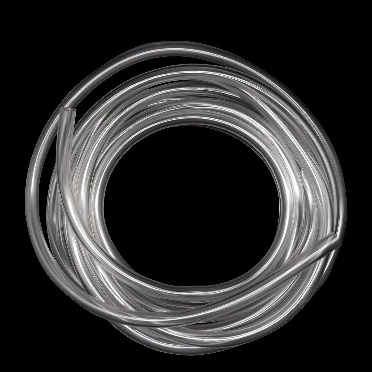 8 mm ID x 11 mm OD 4 m (13,1 ft) doorzichtige vinylslang PVC-buis, lichtgewicht en flexibele plastic buis, waterluchtpijp