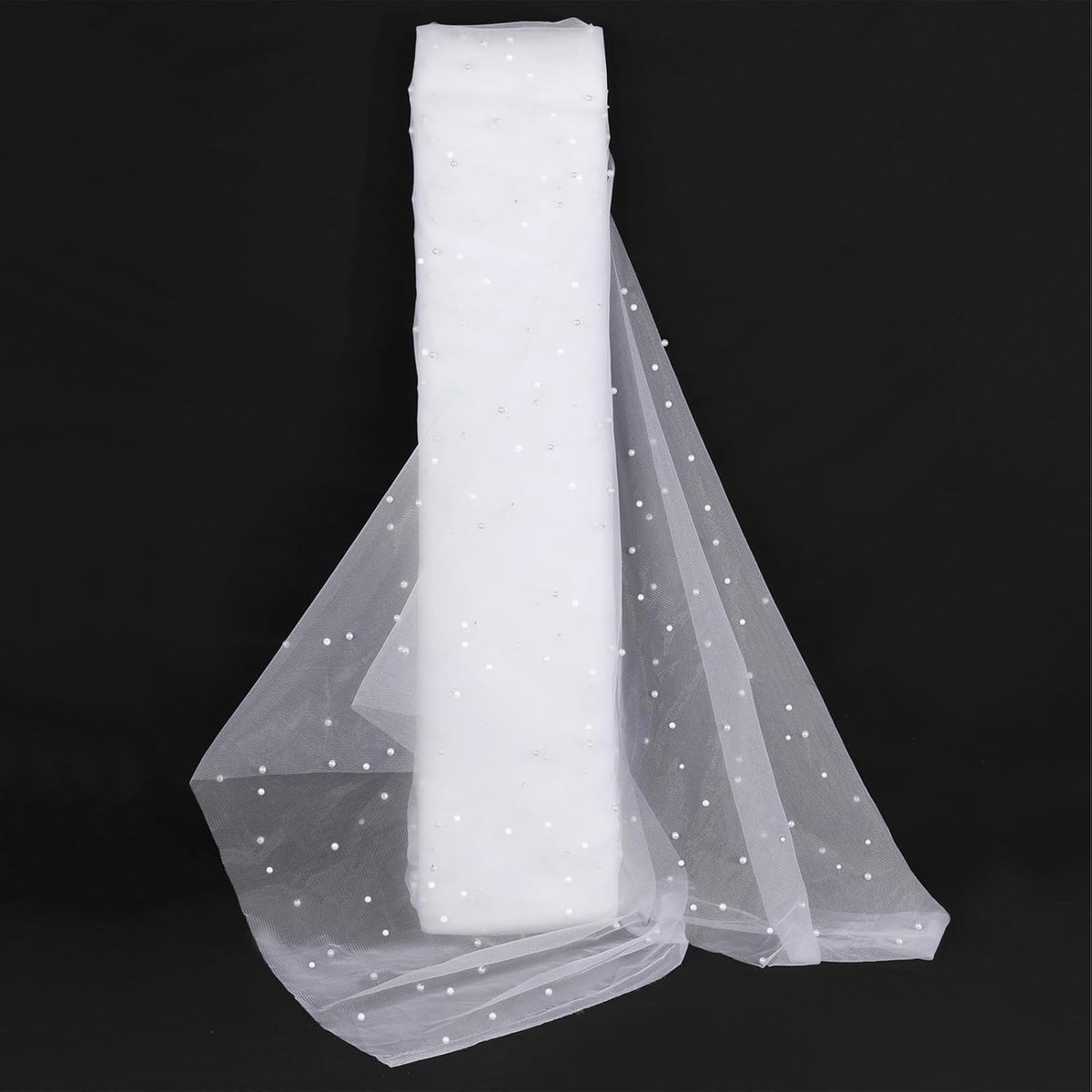 Stof 150 x 300 cm transparant mesh voor bruiloftsdecoraties, bruidsgeschenken, ambachtelijke naaiwerk, tafelloper decoratie