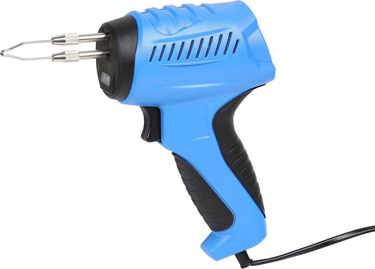 Elektrisch soldeerpistool EP 211 - soldeerpistool 100 W, opwarmtijd ca. 12 seconden, max. 330 °C, LED-lamp, bi-componentenhandgreep, gereedschapsloze soldeerpunt wissel, TÜV Rheinland