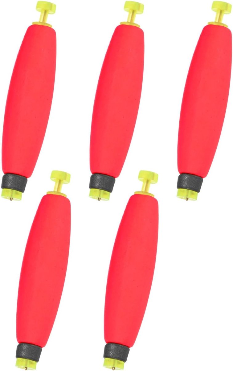METERXITY Visdobbers drijft, EVA-schuim gewogen dobbers voor Crappie/Bluegill/Forel Bas/Meerval, Clip-on Floats Slip Kurken