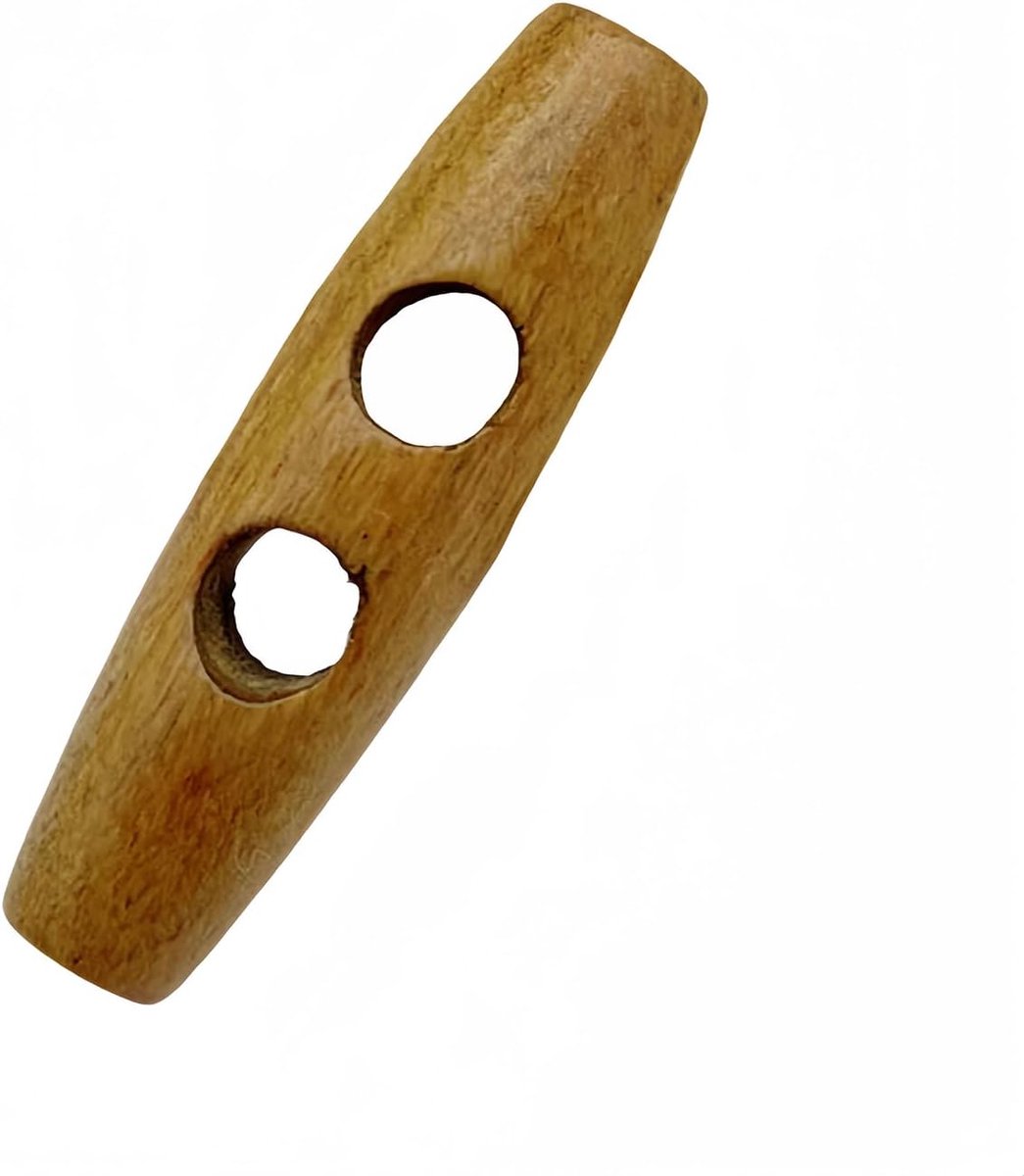 Knopen 2 Gaten Houten Knopen Naaien Handwerk DIY Accessoire voor Kleding Jassen Blazers en Tassen
