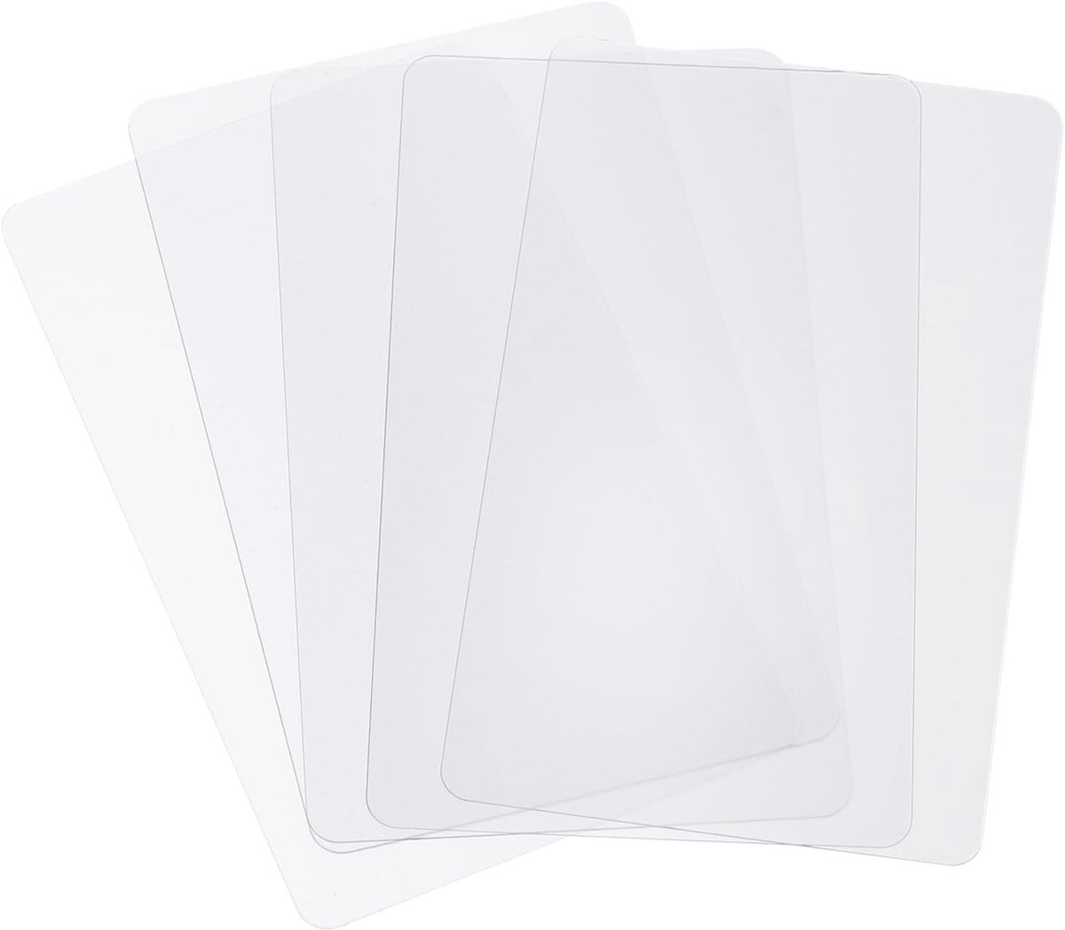 50 stuks kunststof papieropening, 0,35 mm, ultradun flexibel openingsgereedschap voor lcd-scherm, reparatie van mobiele telefoon