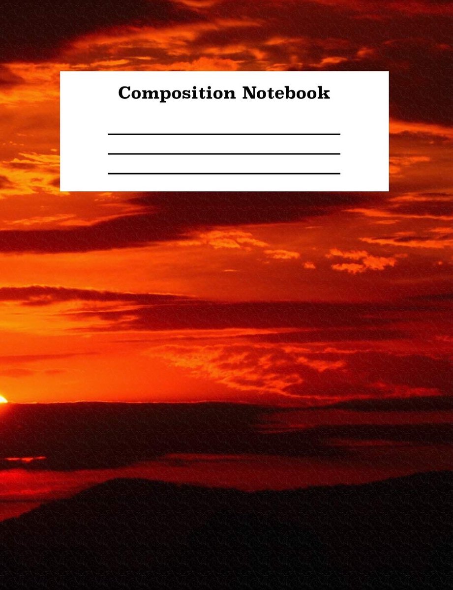 Notebook: For School Kids and Adults Creative Writing and Homework Assignments College Ruled Line Paper