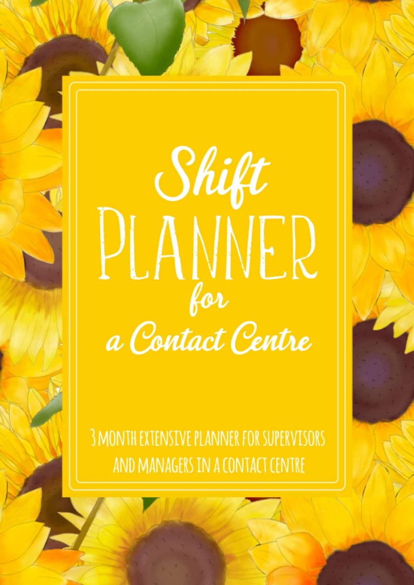 Planner for a contact centre: For managers and supervisors