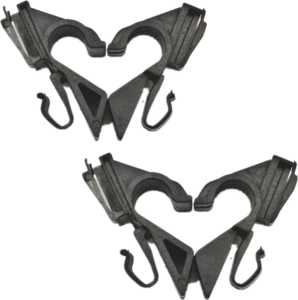 2 paar houder clips houder hoedenplank voor Fiat 71719952 71719953
