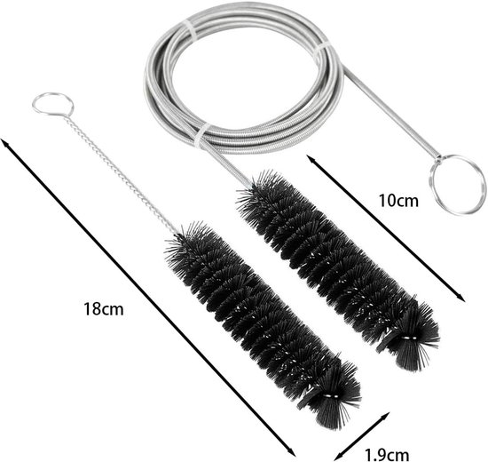 toevoerbuis en afvoerontstopper 200 cm Afvoerontstopper Slangreinigers Loodgieterswerk voor koelkast/aquarium/pijp/keuken — afbeelding 5