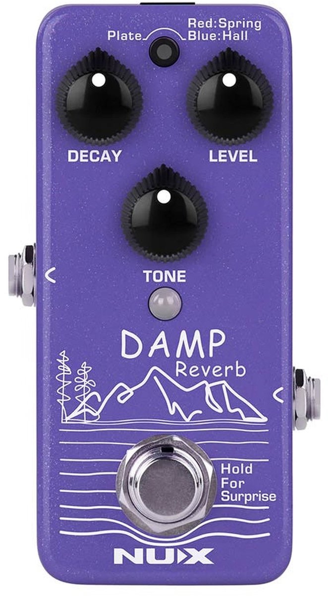 NUX NRV-3 reverb pedaal DAMP