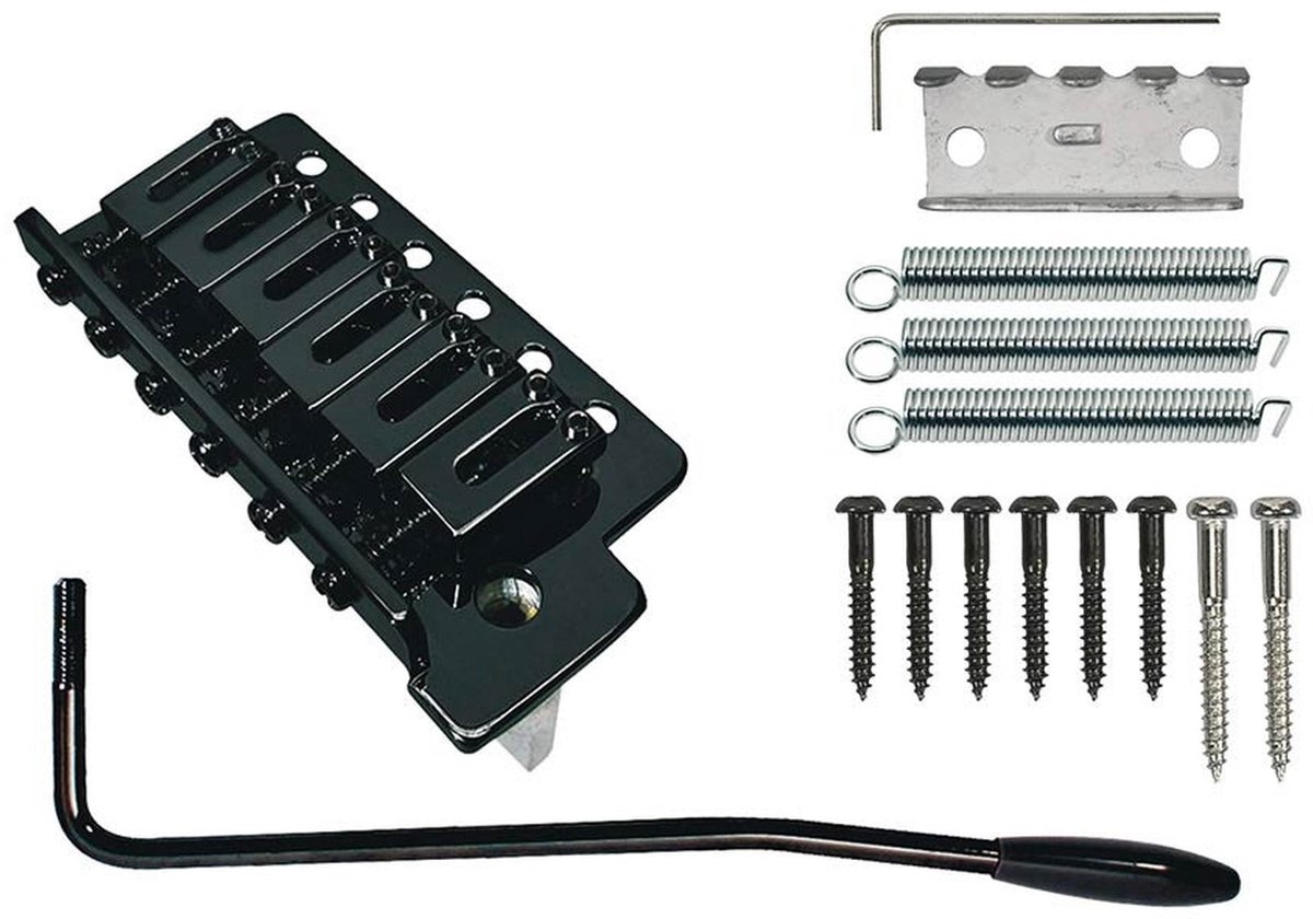 Boston T-210 Tremolo Stallion - Precisie en Stabiliteit voor Muzikanten Zwart