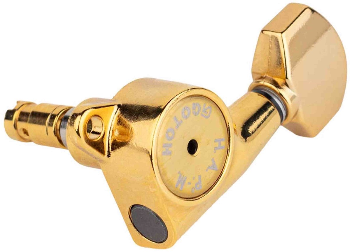 Gotoh GTH13933 SG381 stemmechanieken met HAPM and 07 knoppen, 6R, goud