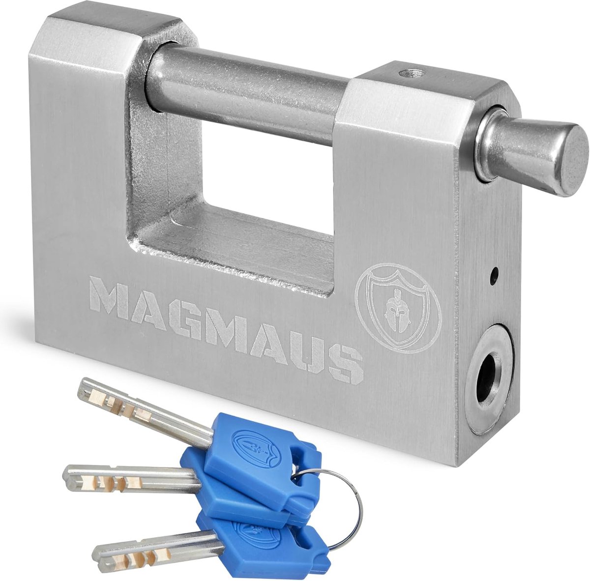 Hangslot weerbestendig - robuust roestvrij staal - diefstalbestendig - ideaal voor buitengebruik - ShopVlot