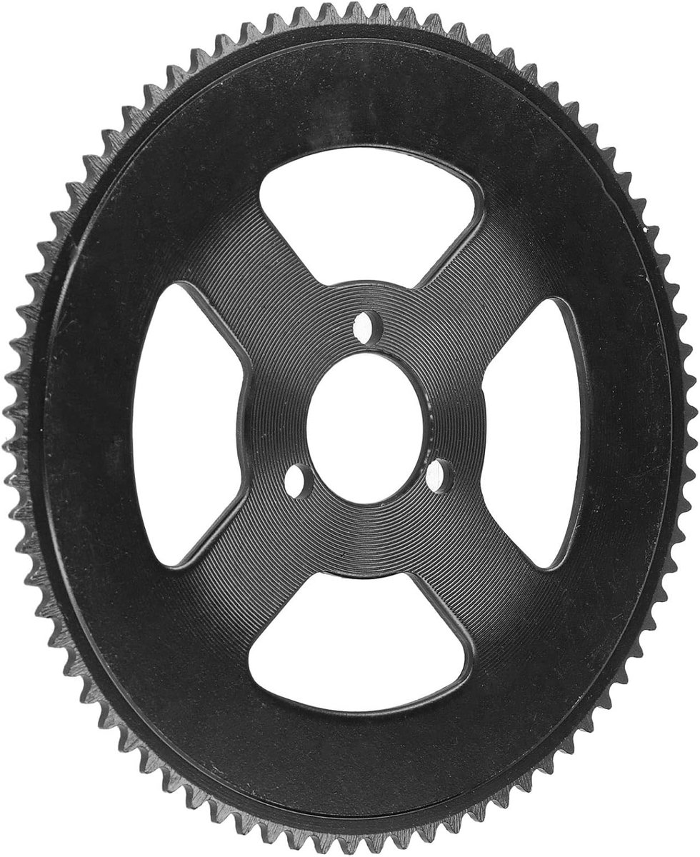 80 T Crankstel, 25 H 3 Gaten 80 T Tandwiel 80 Tanden Tandwiel 29mm Binnendiameter voor 25 H Ketting Hoge snelheid Scooters
