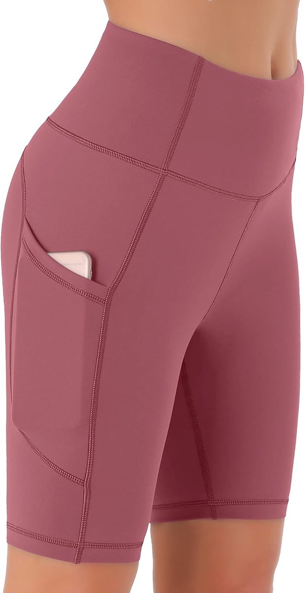 Yoga Leggings met Zakken Fitness Leggings Gym Leggings Hoge Taille voor Vrouwen Zwart Beste Workout Broek voor Vrouwen