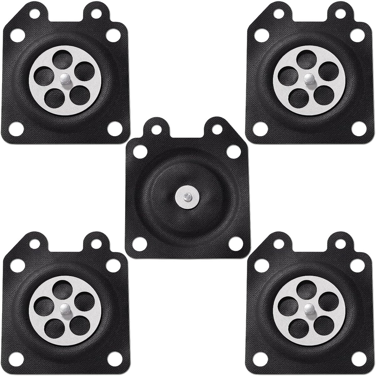 5 Stuks 95-526 Carburateur Meetmembraan, Carburateur Membraan Pakking, Compatibel met WA WT WY WZ serie carburateur