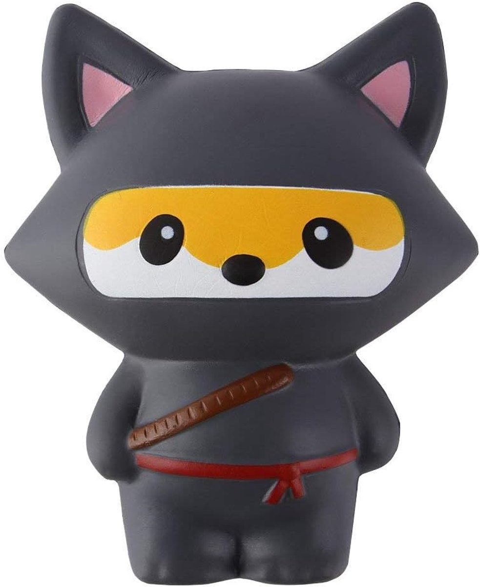 Squishies Ninja Anti-Stress Speelgoed Langzaam Stijgend Stress Relief Spel Kawaii Halloween Vreemde Gadgets, Geschikt voor Halloween Kinderen en Volwassenen