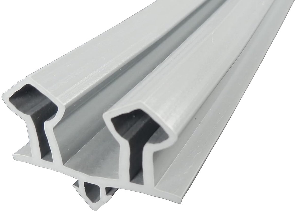 Afdichting - profiel 401-2100mm - kleur: grijs (afdichting koelkast)