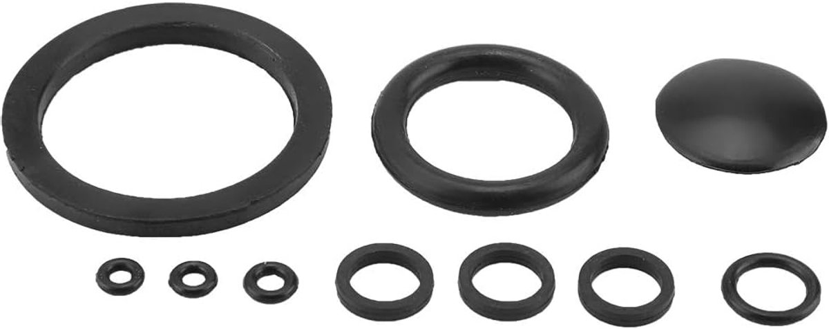 Viton Seals Tuin Sproeier Ringen Rubber Zwart 10 Stuks Set Nuttige Duurzame Rubberen Afdichtring Essentiële Sproeier Accessoires