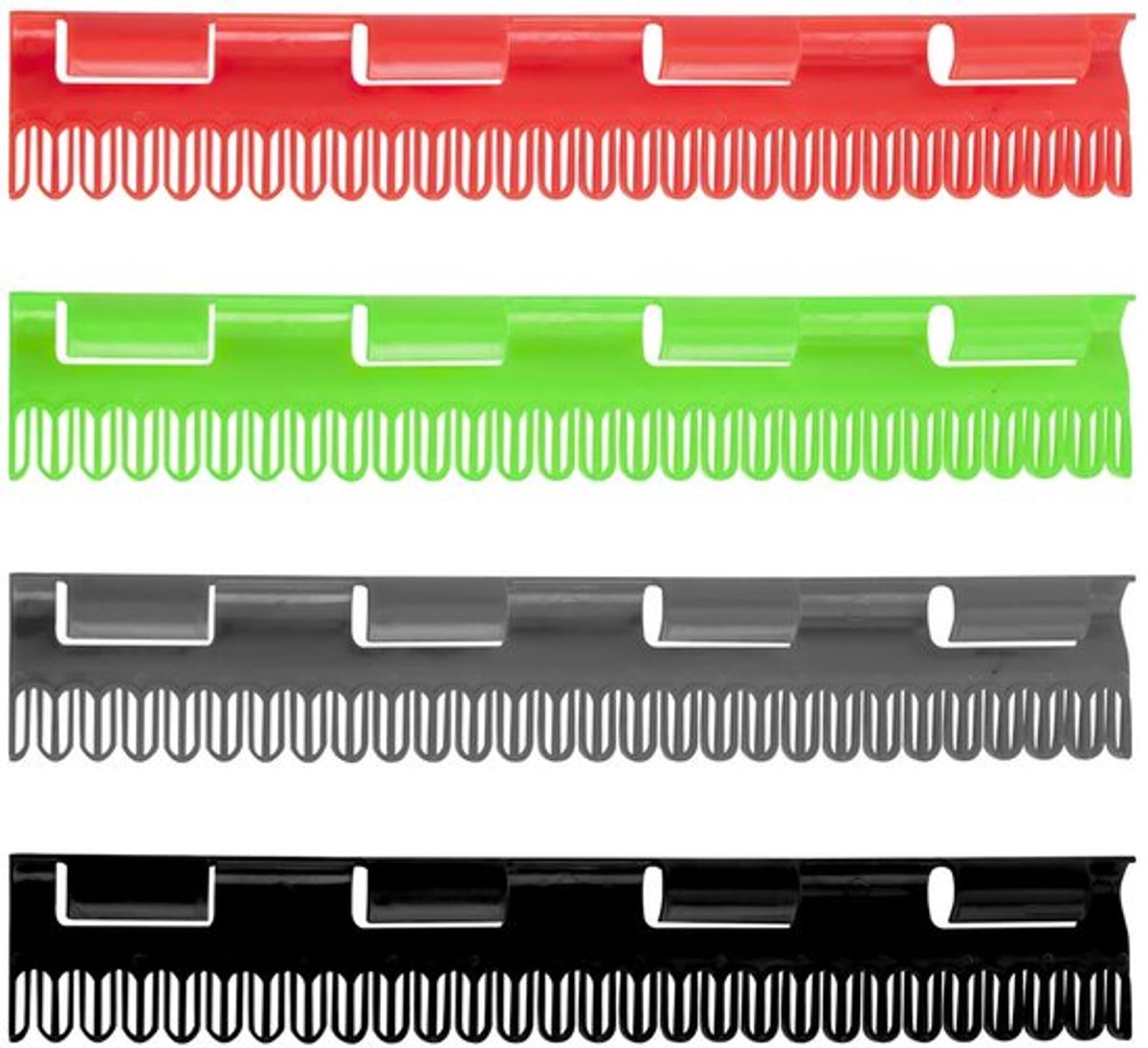 Sokkendroger Compact - Wasrek - Multifunctioneel Droogrek - Winddicht - Sokkenhouder - Kunststof 32x5 cm