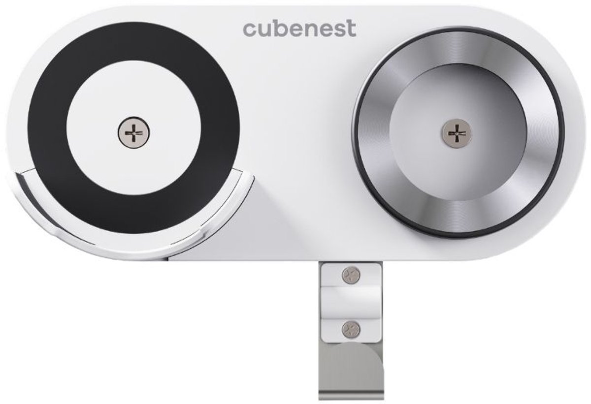 Cubenest magnetische föhnhouder voor SwiftDry – wit