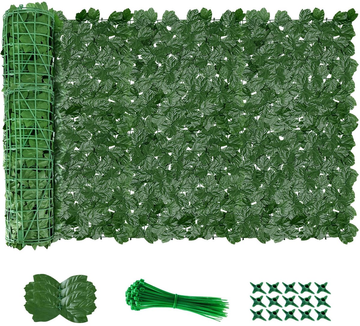 Dailygoods - Kunstklimop-heg 100 x 300 cm voor Balkon en Tuin