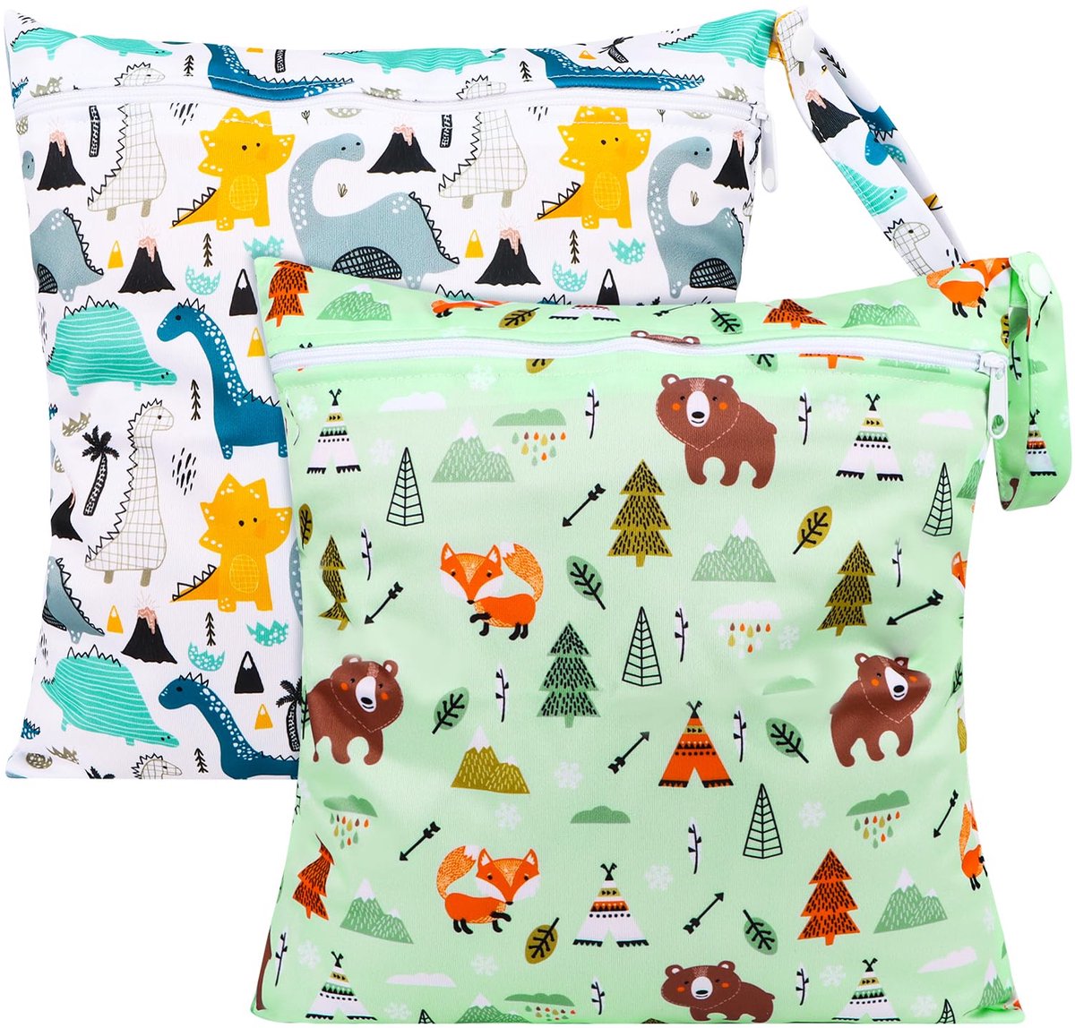 Dailygoods - Luiertas Set van 2, Herbruikbare Waterdichte Organizer voor Babyaccessoires