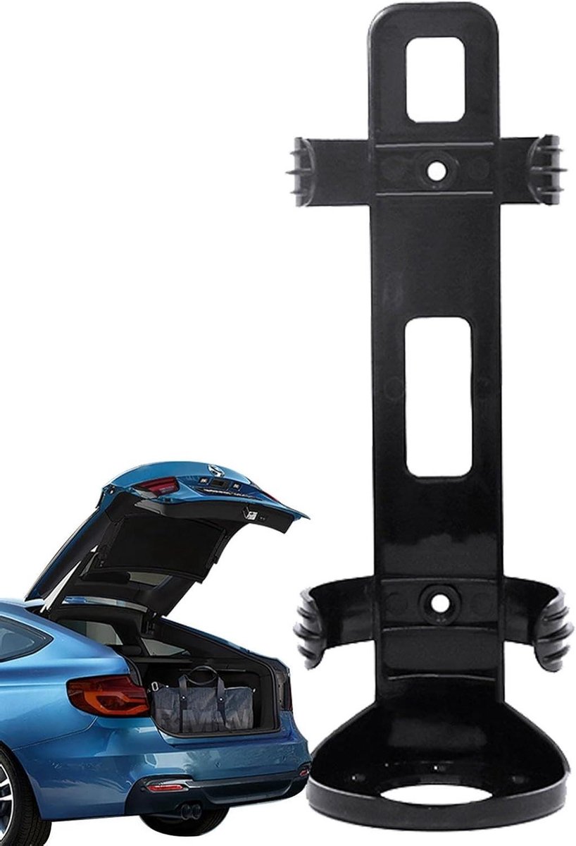 Brandblusser Beugel - Voertuig Houder - Veiligheid Organiseren - Ruimtebesparend Ontwerp - 23 cm Breed - Zwart