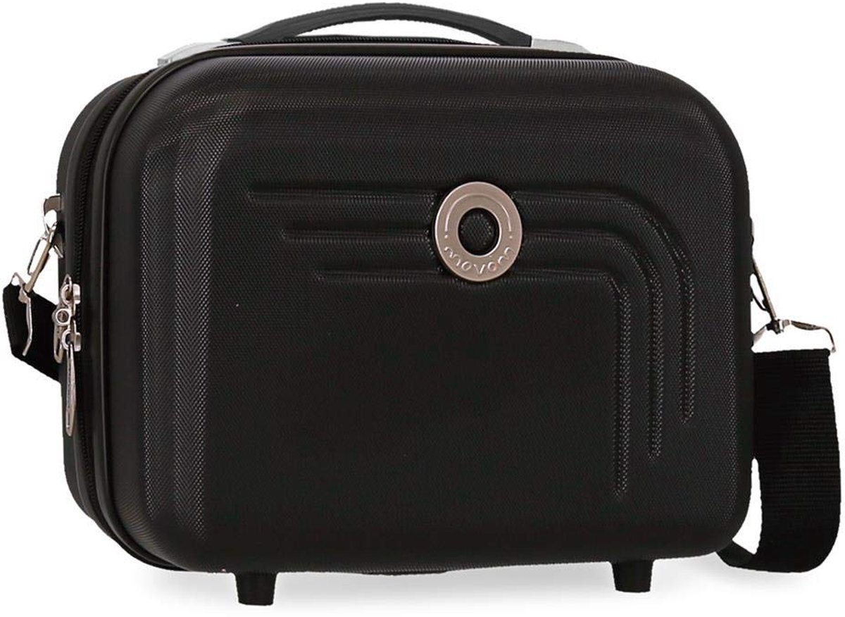 Dailygoods - Riga Reistas - Modieuze Zwart 29x21x15cm