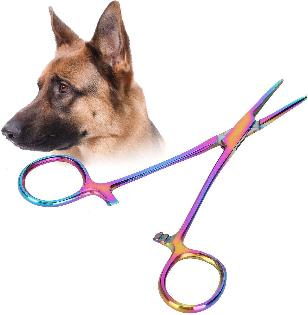 Dailygoods - Hemostat-pincet voor Huisdierenverzorging - Oorreiniging Scharen