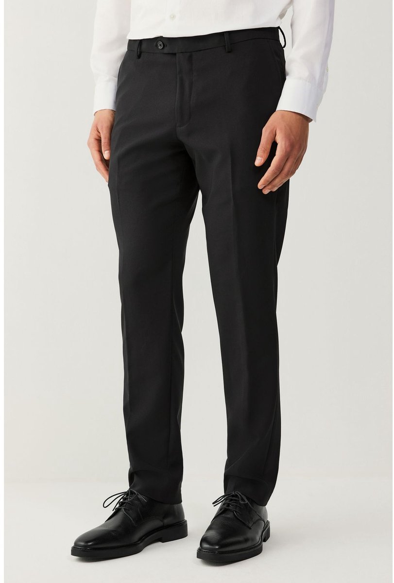 Next - Heren - Slim Fit - Must-have kostuum: pantalon - Zwart