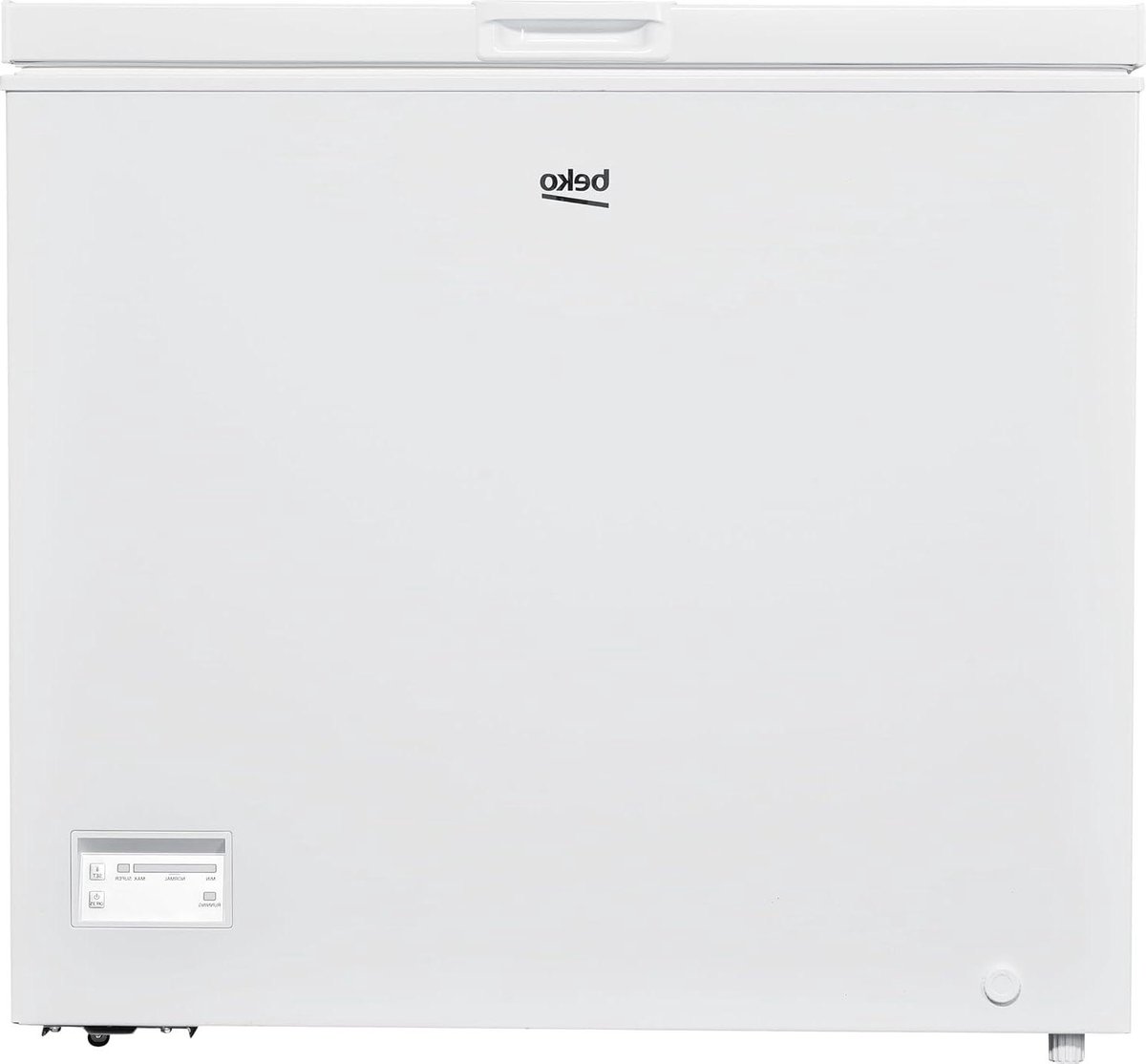 Horizontale Vriezer Vrieskist Statisch Voedsel Bewaren Elektronische Controle 198 L Wit