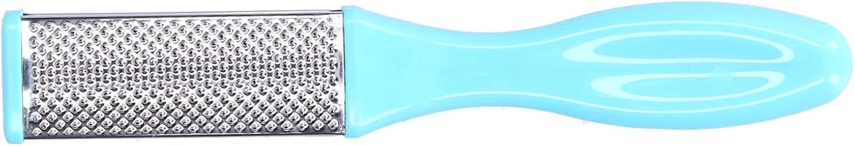 Voetschraper Dubbelzijdig - Eeltvijl Rasp - Voeten Zacht Maken - Roestvrij Staal - 16.5 cm - Zilver