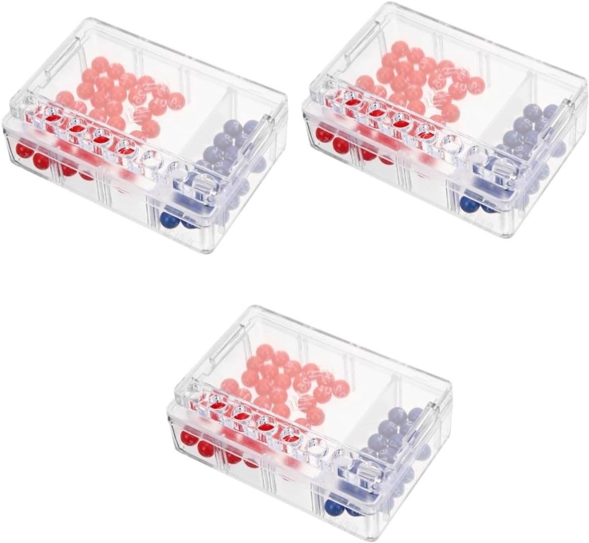 Loterijmachine Set - Nummerkiezer Bingo - Feestspel Organizer - Handmatig Nummer Trekken - 9.6x6.5CM - As Shown