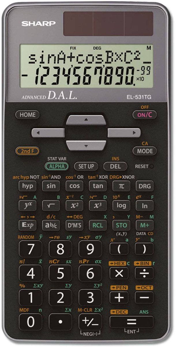 Sharp EL 531TG Grau