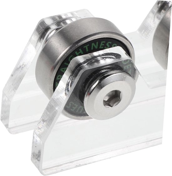Keu Rechtheidschecker - Keu Tester - Biljart Trainen - Nauwkeurige Inspectie - 6 cm - Transparant — afbeelding 5