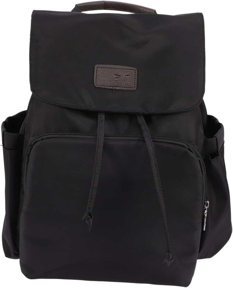 Baby Luiertas Rugzak - Mummy Bag - Baby Verzorging - Nat en Droog Scheiding - 40x34cm - Zwart