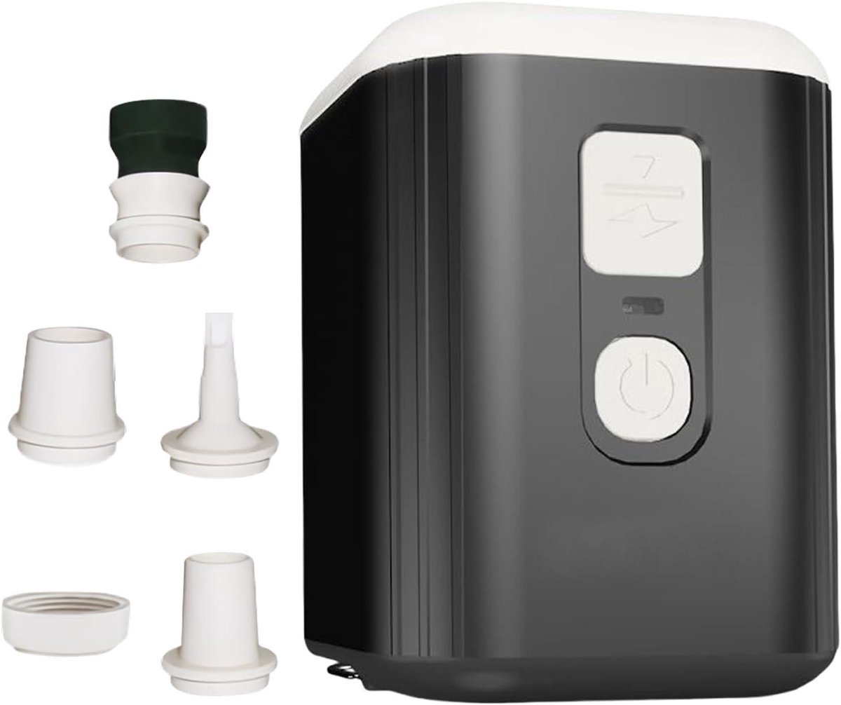 Elektrische Luchtpomp - Opblaas Pomp - Kamperen en Outdoor - Oplaadbare Batterij - 180L/min - Zwart