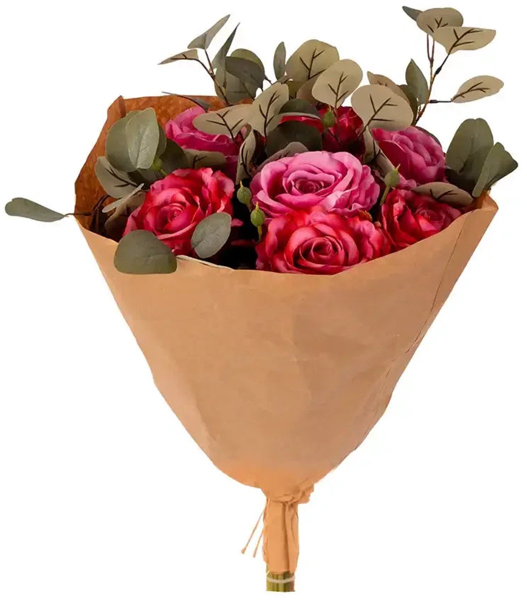 House of Nature Rozenboeket roze 30cm