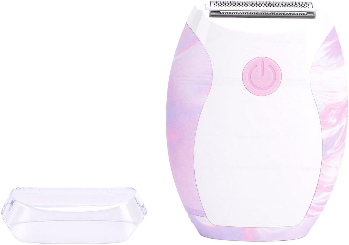 Elektrische Bodytrimmer - Dames Trimmer Bikinilijn - Persoonlijke Verzorging - Draadloos Nat Droog Gebruik - Lichtgewicht Ontwerp - Paars