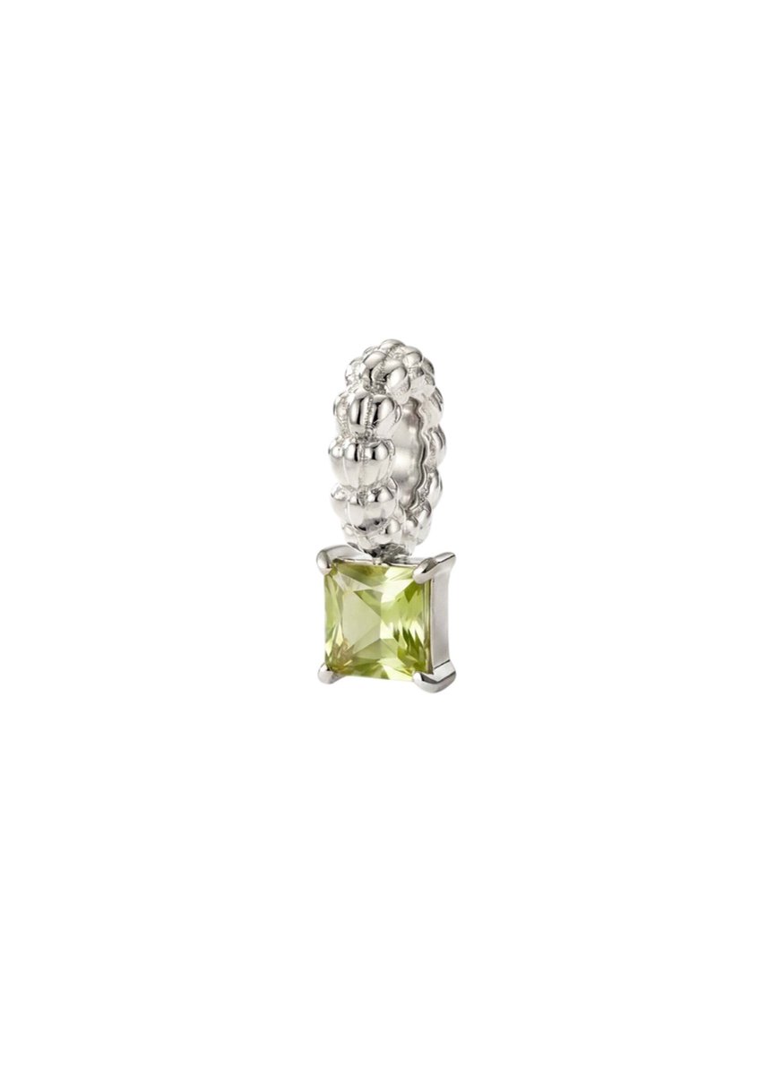 PURELEI Bedeltje LEI Geboortesteen Augustus Peridot