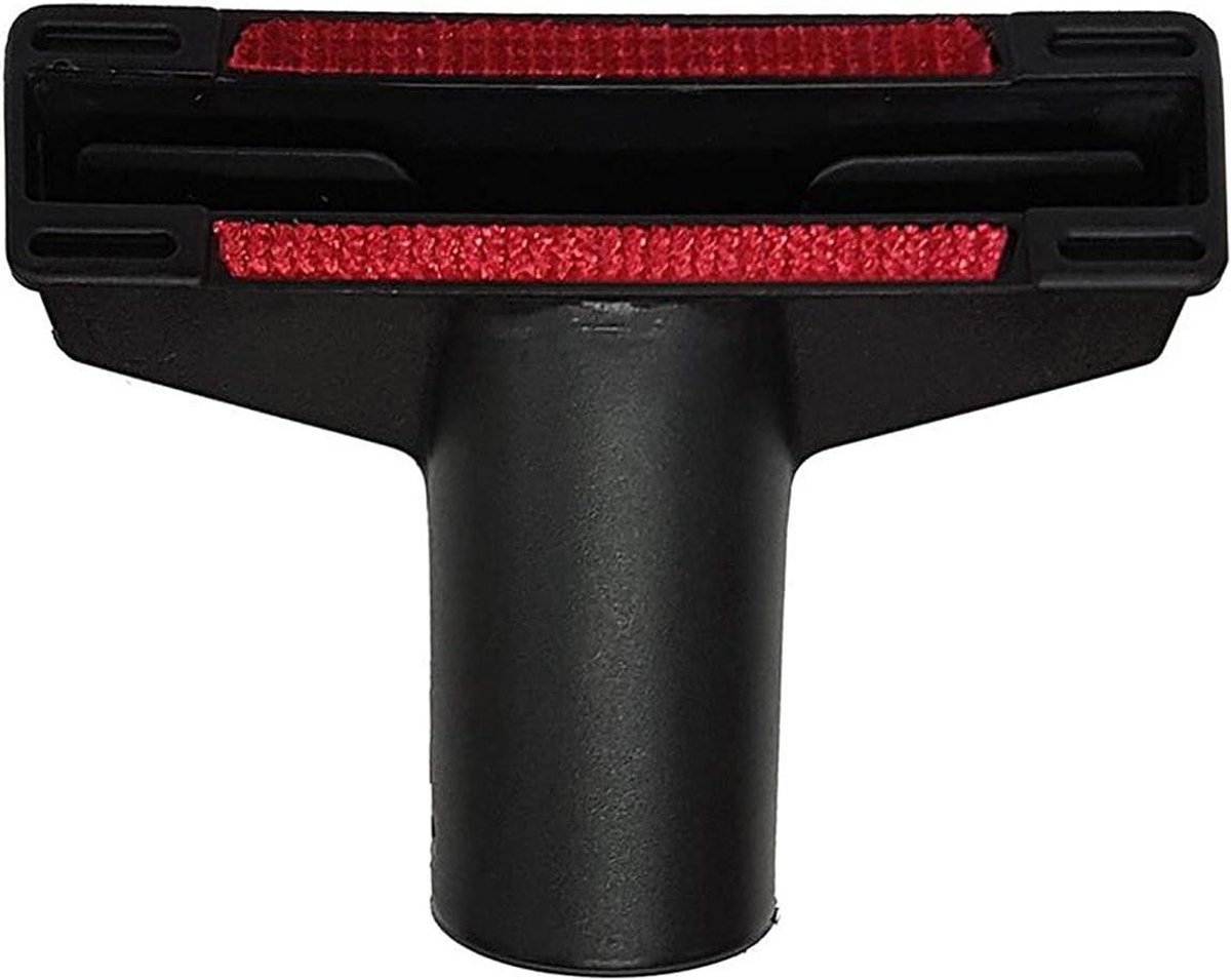 Stofzuigermond - Meubelzuigmond Bekledingsmondstuk - Tapijt Reinigen - Met Draadlift - 35 mm - Zwart