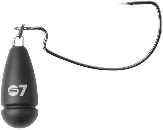 SPRO FREESTYLE JIKA JIG Zwart Haak 1/0 - 7g van Spro — afbeelding 2