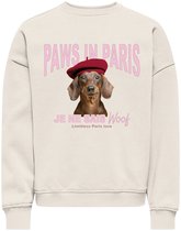 ONLY - KOGBILA L/S OVZ PRINT O-NECK SWT NOOS Dames Trui