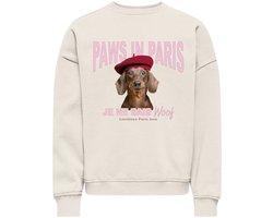 ONLY - KOGBILA L/S OVZ PRINT O-NECK SWT NOOS Dames Trui