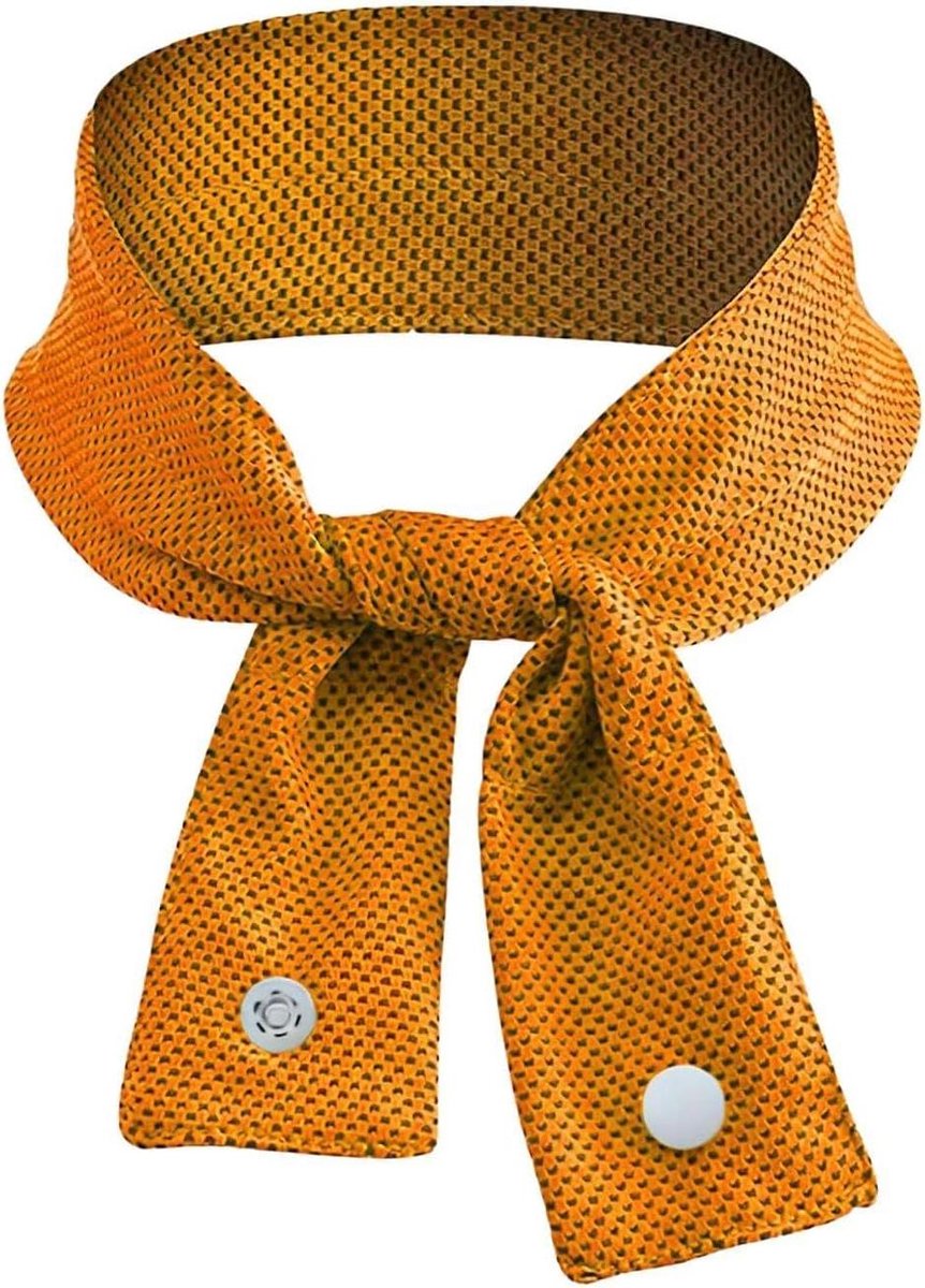 Koelsjaal - Zomerhanddoek Nek Wrap - Verkoeling Buitenactiviteiten - Herbruikbaar Verdampend - 70 x 5 cm - null