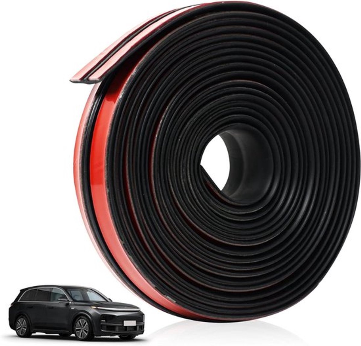 Rubberen afdichting autovoorruit, 10 meter T-vorm - Auto, vrachtwagen deur/raam - Waterdicht, stofdicht, geluidsdicht - Duurzaam en robuust