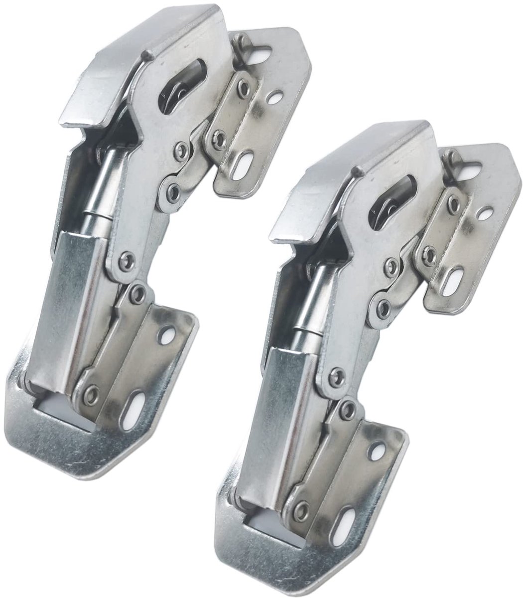 Dailygoods - 2 Stuks 90° Soft Close Scharnieren voor Keukenkastdeuren