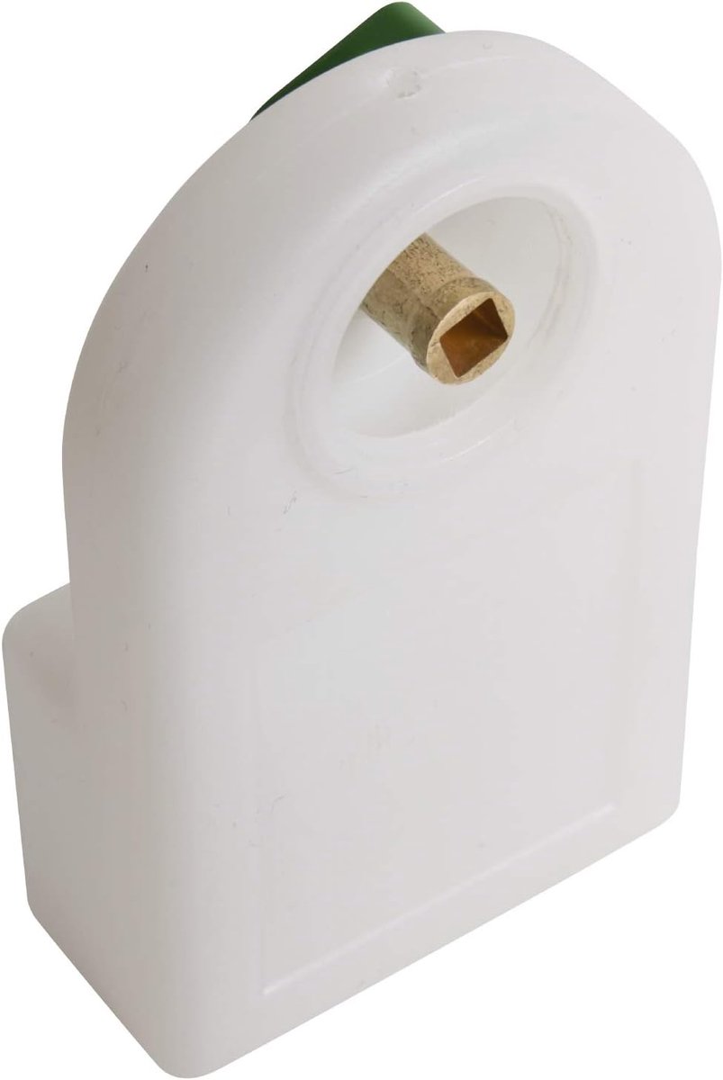 Ontluchtingsbox Radiator - Verwarmingsontluchter Sleutel - Verwarming Ontluchten - Met Wateropvangbak - 5 mm Vierkant - Groen
