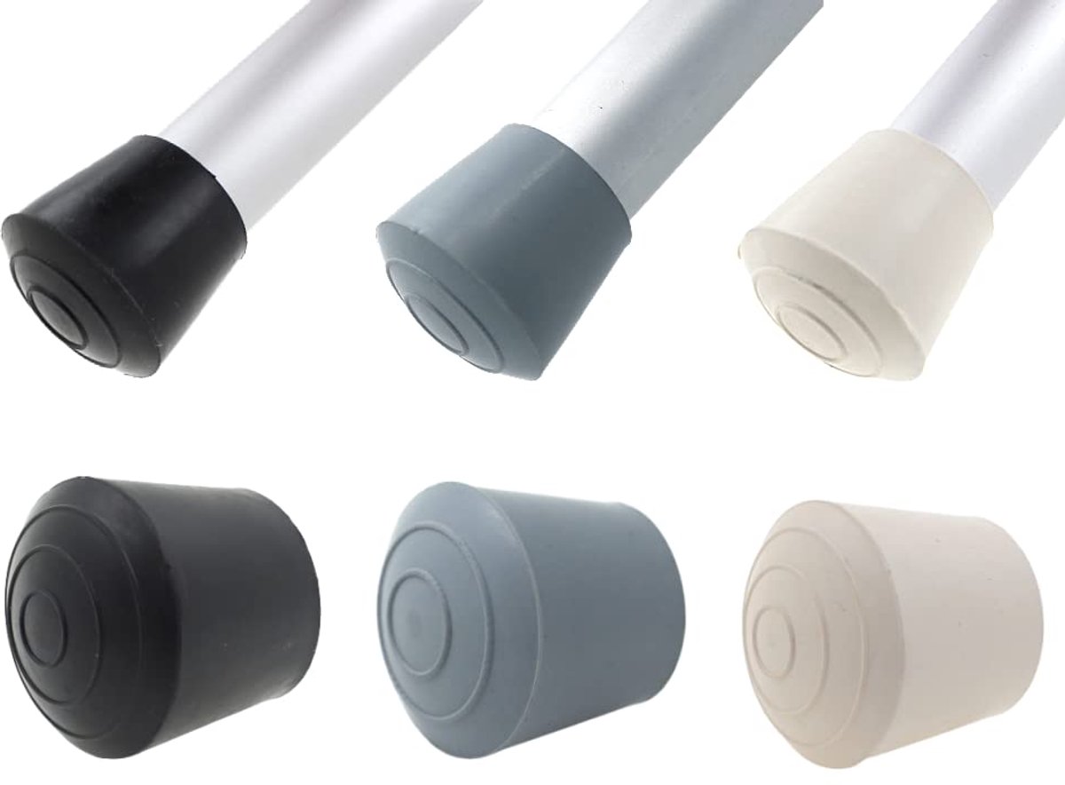 Dailygoods - Rubberen Meubelvoeten Omdoppen - 16 Stuks in Diverse Maten en Kleuren
